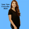 Black Everyday Bra-free T-shirt 1