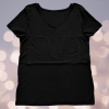 Black Bra-free Essential Tee 2