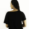 Black Bra-free Essential Tee- Back Side