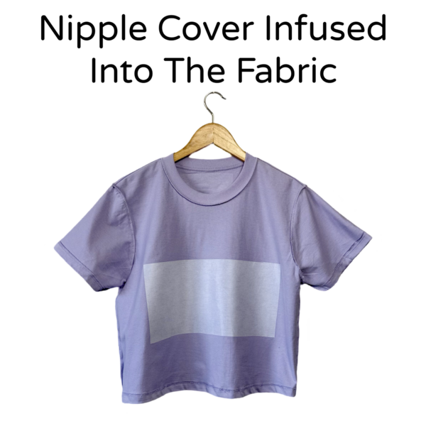 Bra Optional Crop Top – Built-In Nipple Cover - Image 12